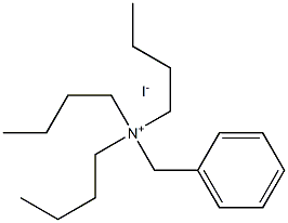 苄基三丁基碘化铵, , 结构式