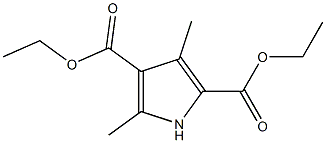 2,4-dimethyl-pyrrole-3,5-dicarboxylic acid diethyl ester Structure