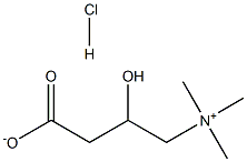 L-左旋肉碱盐酸盐,,结构式