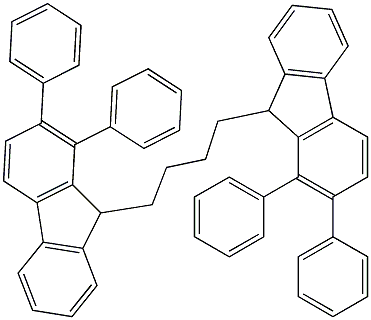 1,4-双(二苯基瞵基)丁烷, , 结构式