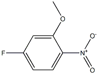 5-氟-2-硝基苯甲醚,,结构式