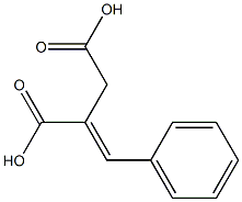 2-benzylidene succinic acid Struktur
