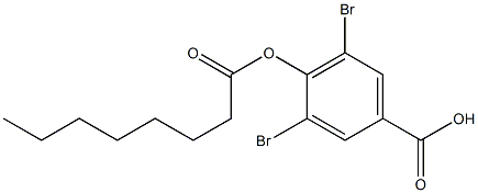 3,5-二溴-4-辛酰氧苯甲