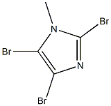 2,4,5-tribromo-1-methyl-1H-imidazole 化学構造式