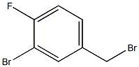 3-bromo-4-fluorobenzyl bromide Structure