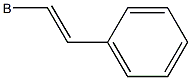 Styrene boron selective resin Struktur