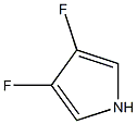 3,4-Difluoropyrrole,,结构式