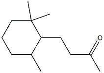 4-(2,6,6-TRIMETHYLCYCLOHEXYL)-2-BUTANONE Structure