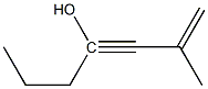 6-METHYL-6-HEPTEN-4-YN-4-OL Structure