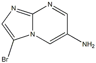 3-BROMOIMIDAZO[1,2-A]PYRIMIDIN-6-AMINE,,结构式