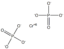 CHROMIUM(VI)PHOSPHATE 化学構造式