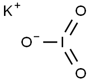 POTASSIUMIODATE,0.1NAQUEOUSSOLUTION Structure