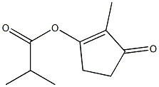 METHYLCYCLOPENTENOLONE-ISO-BUTYRATE 化学構造式