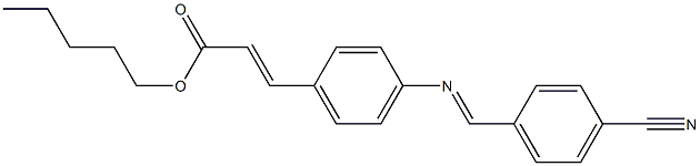 P-(4-CYANOBENZALAMINO)CINNAMIC ACID AMYL ESTER|