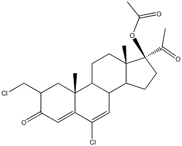 6-Chloro-1-chloromethyl-3,20-dioxopergna-4,6-dien-17-yl acetate