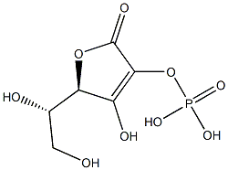 L-ASCORBIC ACID-2-PHOSPHATE Structure