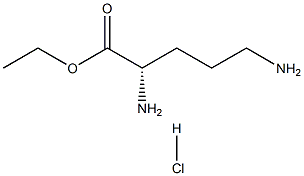 L-ORNITHINE ETHYLESTER MONOHYDROCHLORIDE,,结构式