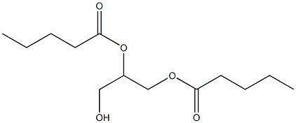 甘油二戊酸酯,,结构式
