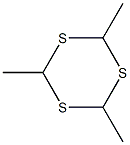 2,4,6-trimethyl-sym-trithiane Structure
