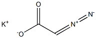 potassium diazoacetate Struktur