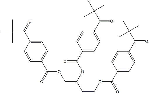 4-(2,2-dimethyl-1--oxopropyl)benzoic acid 1,2,4-butanetriyl ester