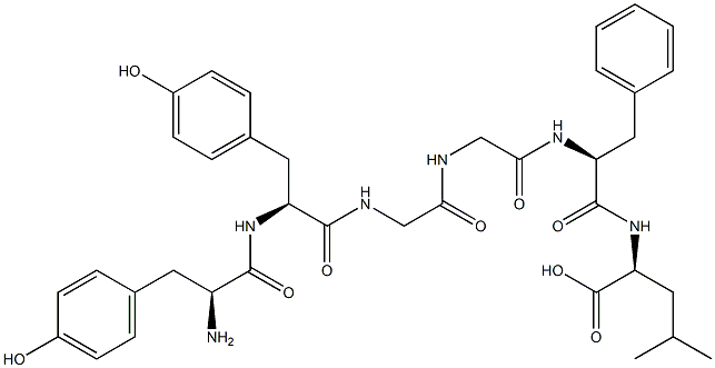 tyrosyl-tyrosyl-glycyl-glycyl-phenylalanyl-leucine