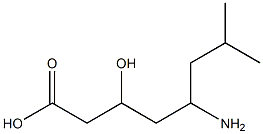 5-amino-3-hydroxy-7-methyloctanoic acid