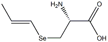 se-1-propenylselenocysteine Structure