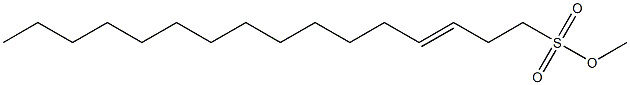  methyl hexadec-3-ene sulfonate