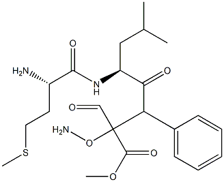 formyl-methionyl-leucyl-2-aminooxy-3-phenylpropionic acid methyl ester