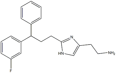 2-(2-(3-(3-fluorophenyl)-3-phenylpropyl)-1H-imidazol-4-yl)ethanamine