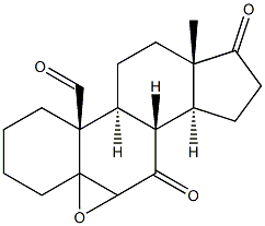 5,6-epoxyandrosta-7,17,19-trione,,结构式