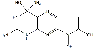 4-アミノテトラヒドロビオプテリン 化学構造式