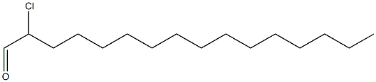 2-chlorohexadecanal 结构式