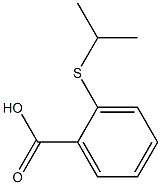 2-(isopropylthio)benzoic acid Structure