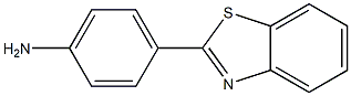 2-(4-aminophenyl)benzothiazole Struktur