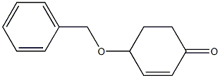 4-benzyloxy-2-cyclohexen-1-one Structure