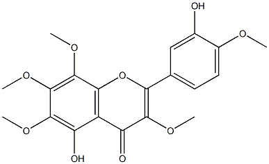 5,3'-dihydroxy-3,6,7,8,4'-pentamethoxyflavone