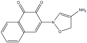 4-aminoisoxazolyl-1,2-naphthoquinone|