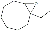 epoxyethylcyclooctane,,结构式