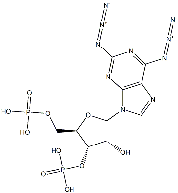 2,6-diazido-9-(ribofuranosyl)purine 3',5'-bisphosphate