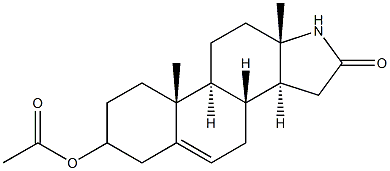 16-oxo-17-azaandrost-5-en-3-ol acetate