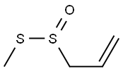 S-methyl 2-propene-1-thiosulfinate Struktur