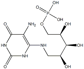 5-amino-6-ribitylamino-2,4(1H,3H)pyrimidinedione 5'-phosphate|