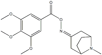 3-(3,4,5-trimethoxybenzoyloximino)-8-methyl-8-azabicyclo(3,2,1)octane