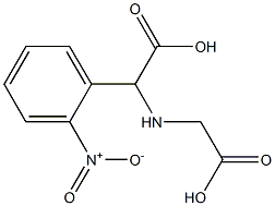 alpha-carboxy-2-nitrobenzylglycine Structure