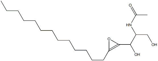 4,5-epoxy-N-acetylsphingosine,,结构式