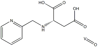 (N-pyridylmethylaspartate)oxovanadium(IV)|