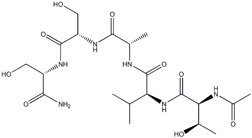 N-acetyl-threonyl-valyl-alanyl-seryl-serinamide|