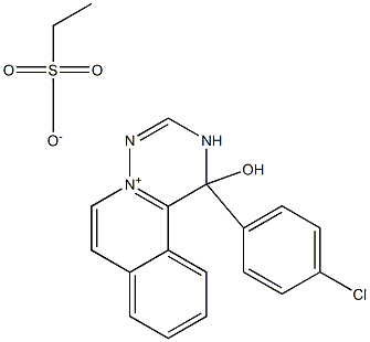 乙磺三嗪铵 结构式